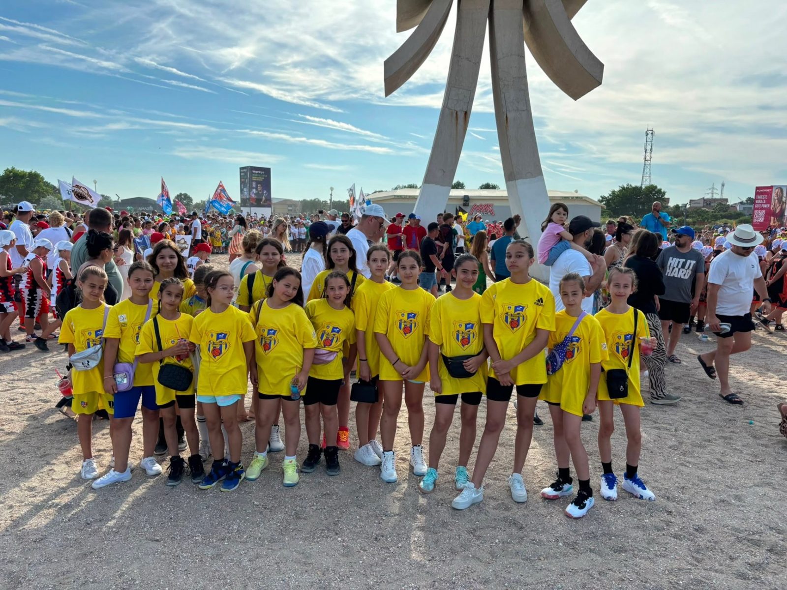 Fotografie: ICIM Junior Arad, la festivalul de la Costinești